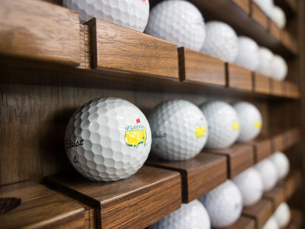Golf Ball Display Case – Andy Rawls Fine Texas Woodcraft